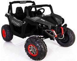 Elektromobilis vaikams Buggy XM603 dvivietis, juodas