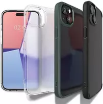 Dėklas Spigen Ultra Hybrid , tamsiai mėlyna - iPhone 15 Plus