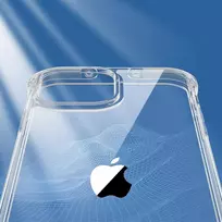 Defender serijos dėklas iPhone 13 Pro , tvirtas korpusas su kabliukais, permatomas (JR-BP955)