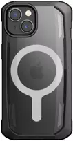 Raptic X-Doria saugus dėklas iPhone 14 Plus su MagSafe šarvuotu dangteliu, juodas