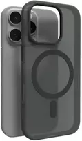 silikoninis dėklas iPhone 16 Pro Max telefonui – juodas