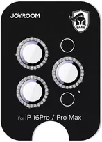 grūdintas stiklas ir lęšių apsauga iPhone 16 Pro / 16 Pro Max – juoda