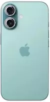 juodas apsauginis stiklas iPhone 16/16 Plus kameroms