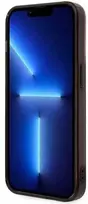 BMW pusiau trispalvė dėklas iPhone 14 Pro Max (juodas)