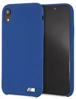 BMW silikoninis dėklas M Collection iPhone Xr, mėlynas