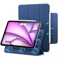 Mėlynas magnetinis iPad dėklas su pieštuko laikikliu ESR