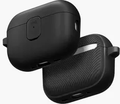 Dėklas AirPods Pro 3 Uniq Clyde juodai pilkas – patikimas pasirinkimas