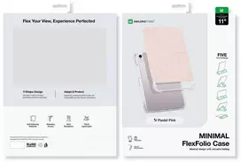 Dėklas iPad Air M3 11 colių pastelinės rožinės spalvos AmazingThing
