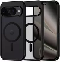 Dėklas telefonui juodas matinis su MagSafe Google Pixel 10 / 10 Pro