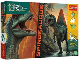 Trefl Dėlionė 100 InspiredByDinoWorld Spinosaurus 16582