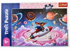 Trefl Dėlionė 100 Taksas ant raketos 16558