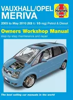 KNYGA Vauxhall/Opel Meriva Petrol & Diesel (03 - May 10) Haynes Repair Manual
