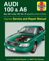 KNYGA Audi 100 & A6 Petrol & Diesel (May 91 - May 97) Haynes Repair Manual