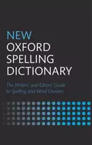 KNYGA Oxford Dictionaries Staff New Oxford Spelling Dictionary