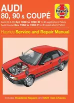 KNYGA Audi 80, 90 & Coupe Petrol (Oct 86 - 90) Haynes Repair Manual