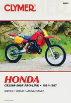 KNYGA Ed Scott Honda CR250R-500R Pro-Link Motorcycle (1981-1987) Service Repair Manual