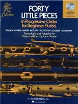 KNYGA Hal Leonard Corp Forty Little Pieces (Book/Online Audio)