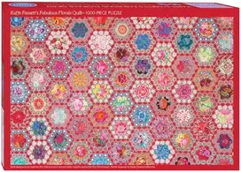 KNYGA Bookshop Kaffe Fassett’s Fabulous Florals Quilt Jigsaw Puzzle