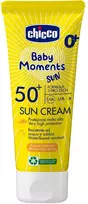 Eucerin Chicco Baby Moments apsauginis kremas nuo saulės SPF50+ 75 ml