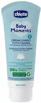 Chicco Baby Moments Everyday sauskelnių kremas 0m+ 100ml