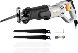 DEKOPRO elektrinė siaurapjūklė 710 W, reguliuojama 2800 SPM, 20 mm eiga, pjovimas medienai ir metalui, DKPRPSA071C1