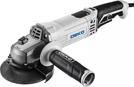 DEKOPRO kampinis šlifuoklis, 10,2 cm, 7,5 A, 900 W, elektrinis, DKAG115XL90LG-S2-EU