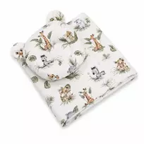 2 dalių kūdikio patalynės komplektas My Sweet Baby Little Safari