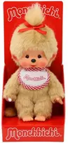 MONCHHICHI Pliušinė beždžionėlė, šviesiai ruda, 20 cm