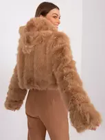Striukė moterims-AT-KR-2378.97P-camelowy