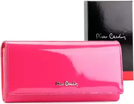 Moteriška piniginė Pierre Cardin 07 SHINY 102 fuksija