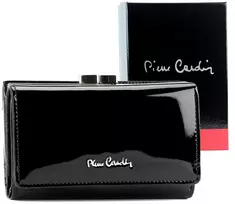 Moteriška piniginė Pierre Cardin 07 SHINY 108 juoda