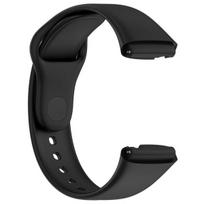 Silikoninis laikrodžio dirželis Xiaomi Redmi Watch 3 Active, juodas, 1 vnt.