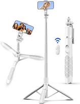 Asmenukių lazda ("Selfie sticks") SelfieShow Telefono trikojis ir asmenukių lazda, balta