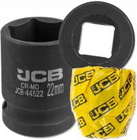 Jcb Smūginė galvutė JCB-44522, 22mm, 1/2DR, CrMo, vidinis šešiakampis, kvadratas su anga, 1 vnt.