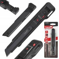 Geko Utility knife 100x18x0.5mm T00084, 100mm, 18mm, 0.5mm, ištraukiamas peilis
