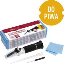 Browin alaus refraktometras 405572, 0-32% Brix, 1,000-1,130 SG, ATC, 0.1% Brix tikslumas