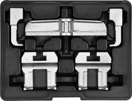 Yato Variklio Diržo Skriemulio Ištraukimo Komplektas YT-06342, 5 vnt., 17 mm, 45 mm, anglies plienas, VAG grupės automobiliams