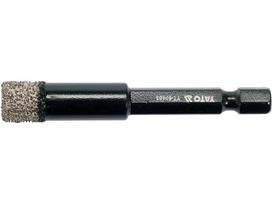 Yato Deimantinis Gręžtuvas HEX 10mm YT-60403, 10mm, 1500 min⁻¹, 6.35mm HEX, vakuuminis suvirintas deimantas, anglies plienas