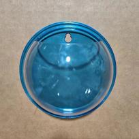 Universalus 15cm Plastikinis Vazonas - Vidaus ir Lauko Dekorui ,  Mėlyna
