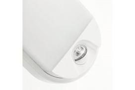 Gtv LED šviestuvas TULON LD-TULON15WOW-00, 15W, 1350lm, 4000K, AC220-240V, IP54, ovalus, baltas
