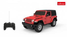 Radijo bangomis valdomas automodelis Rastar 1:24 JEEP Wrangler JL, 79500