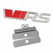 Skoda VRS galinių durelių lipdukas sparno grotelės EMBLEMAT VRS