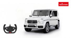 Radijo bangomis valdomas automobilis - RASTAR - MERCEDES AMG G63 - 1:14 - Raudonas - Vaikams nuo 6 metų