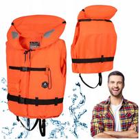 Gelbėjimosi liemenė Aquarius, oranžinė, XL, 75–90 kg, 100N