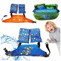 Plaukimo rankovės ir diržas vaikams Aquarius Puddle Jumper Shark, 15–30 kg