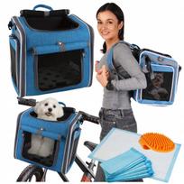 Gyvūnų transportavimo kuprinė ir automobilinė kėdutė, tvirta, iki 5,5 kg