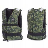 Gelbėjimosi liemenė žvejybai, kamufliažinė, valtims ir baidarėms, XS, 30–40 kg