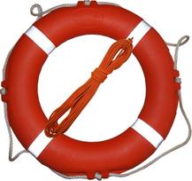 Gelbėjimosi ratas LIFEBUOY 71 cm 2,5 kg su 30 m 8 mm virve