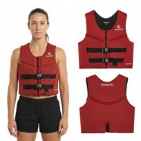 Gelbėjimosi liemenė AQUASTIC Omni 50N, neopreninė, raudona, XL