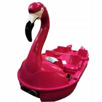 Vandens dviratis „Flamingas“, 4 vietų, su ratukais, nuomai